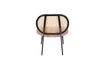 Miniature Pink Armchair with Rattan Spike 4