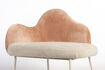 Miniature Pink fabric armchair Friuli 19