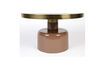 Miniature Pink iron coffee table Glam 1