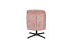 Miniature Pink polyester lounge chair Kai 5