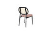 Miniature Pink rattan dining chair Spike 7