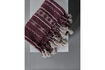 Miniatura Plaid 130 x 180 cm Cotone e Lino Cioccolato HDEllis 2