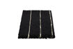 Miniatura Plaid 130x180 cm Cotone Bianco Sporco e Grigio Tuur 1