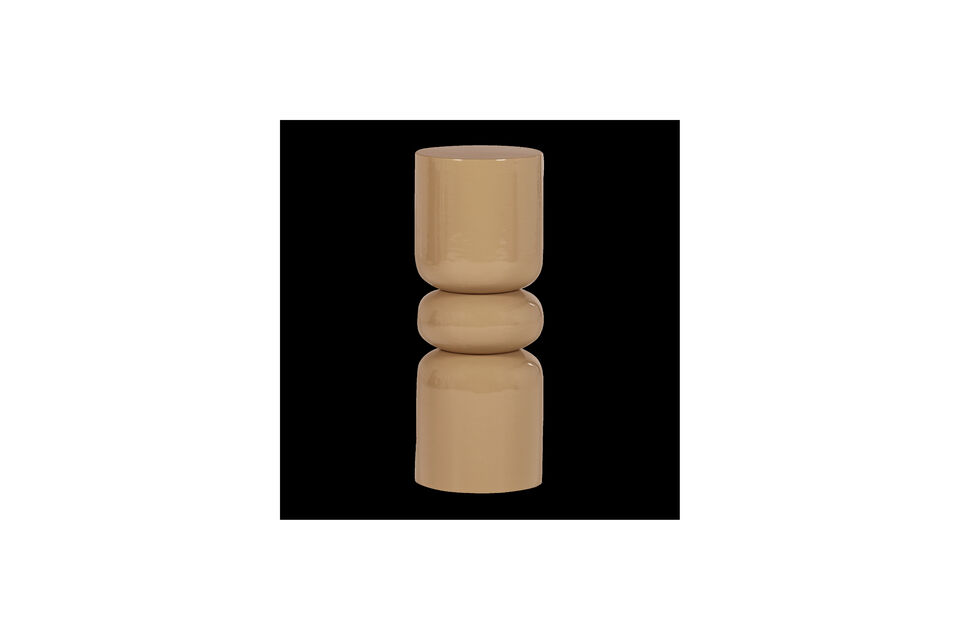 Plant stand H77 cm sand metal Brava Woood