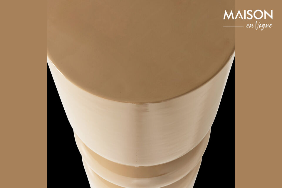 Luxury plant stand Multifunctional use Finished in a sand colour A true eye-catcher  The stylish