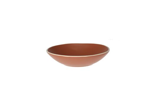 Plat en grès terracotta Coria Détouré