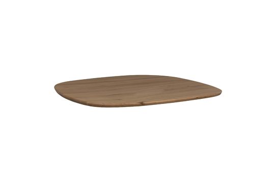 Plateau de table 130 x 130 en chêne beige Tablo Détouré