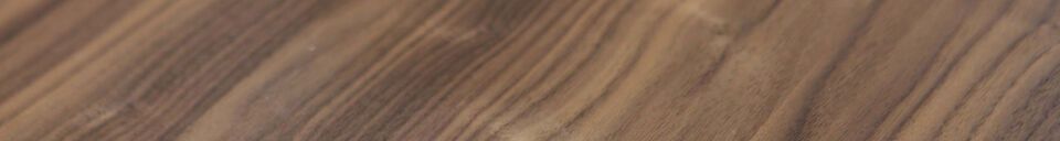 Mise en avant matière Plateau de table 200 x 90  en bois marron Tablo
