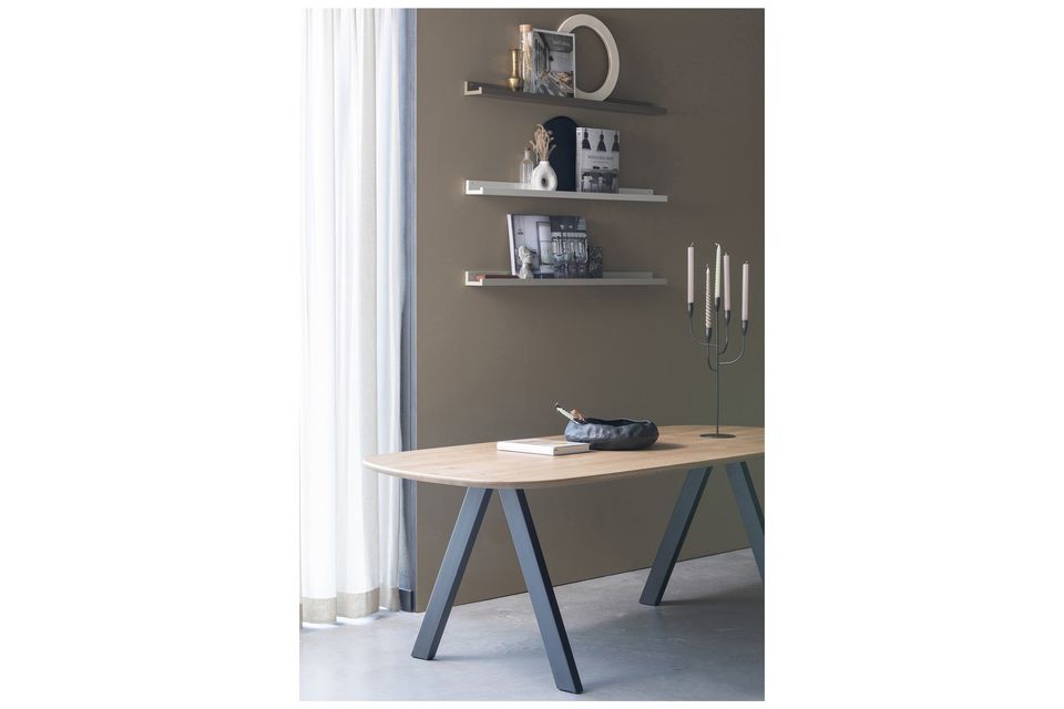 Plateau de table en chêne certifié FSC