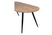 Miniature Plateau de table ovale 220 x 90 en bois beige Tablo 4