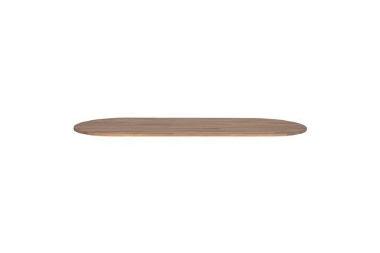 Plateau de table ovale 220 x 90 en bois beige Tablo Détouré