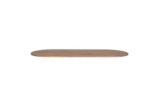 Plateau de table ovale 220 x 90 en bois beige Tablo