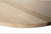 Miniature Plateau de table ovale 220x90 en bois beige clair Tablo 4