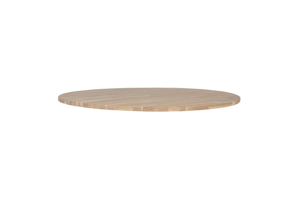 Plateau de table ronde en bois beige Tablo Woood