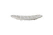 Miniature Plateau L42xW32 cm en terre cuite blanche Felan 3