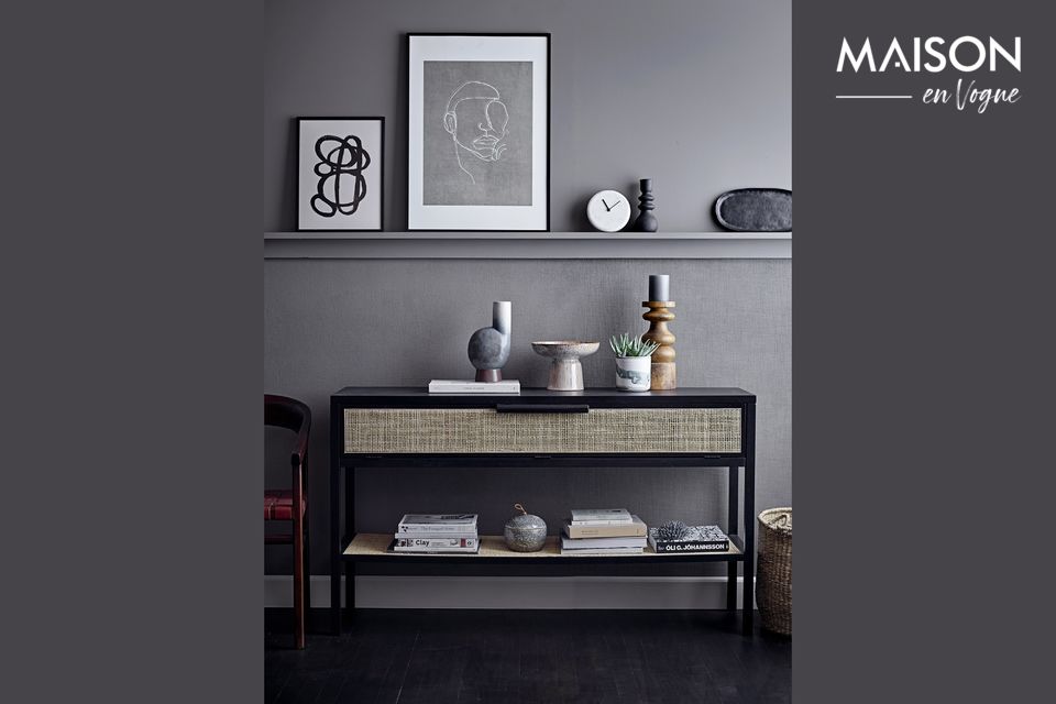 Plateau en grès avec glaçure unique pour servir vos plats préférés