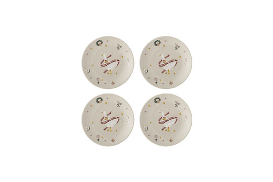 See the product profile plates D16 cm set of 4 in multicolor stoneware Mary Plates D16 cm set of 4 in multicolor stoneware Mary