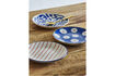 Miniature Plates Set of 3 Ø 16 cm Multicolor Stoneware Eviaya 2