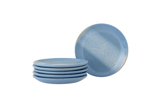 See the product profile plates (Set of 6) in Blue Stoneware Safie Plates (Set of 6) in Blue Stoneware Safie