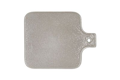 Plato de gres beige Spiro