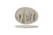 Miniatura Plato de servir 34,5x26 cm de gres natural Bea 1
