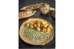 Miniatura Plato de servir Ø30,5 cm de gres verde Milani 3