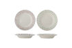Miniatura Plato hondo D25 cm de gres multicolor Patrizia 1