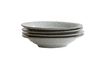 Miniatura Plato hondo de gres azul grisáceo Rustic 5