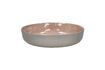 Miniatura Plato hondo de gres rosa Spiro 1