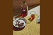 Miniatura Plato hondo de porcelana verde Mykonos 3
