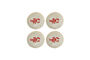 Miniatura Plato juego de 4 en gres rojo Hadden Clipped