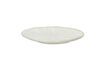 Miniatura Plato para pan y mantequilla de porcelana blanca Mysa 1