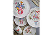 Miniatura Plato para tarta Ø28xH9 cm de gres multicolor Dorothy 3