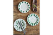 Miniatura Plato set de 3 Ø22 cm de gres verde Linora 4
