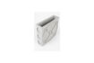 Miniatuur Platte grijze betonnen vaas 20 cm Graphic 4