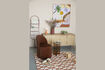 Miniatuur Pluche fauteuil bruin 4