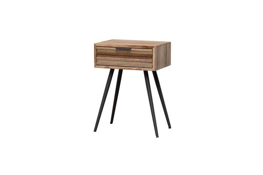 See the product profile pocket 1-drawer brown teak bedside table Pocket 1-drawer brown teak bedside table