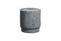 Miniatuur Poef 45x40 cm Denim Melange PEARL Productfoto