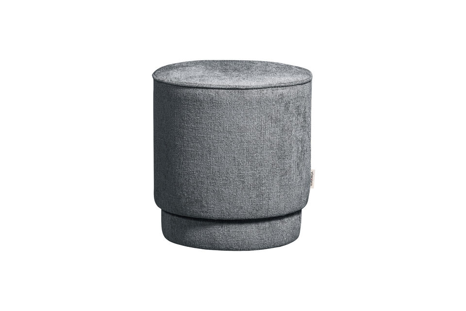 Poef 45x40 cm Denim Melange PEARL Vtwonen