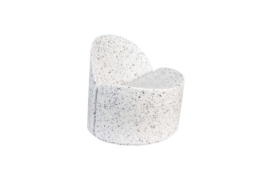 Guarda il profilo del prodotto poltrona Bloom Terrazzo bianca Poltrona Bloom Terrazzo bianca