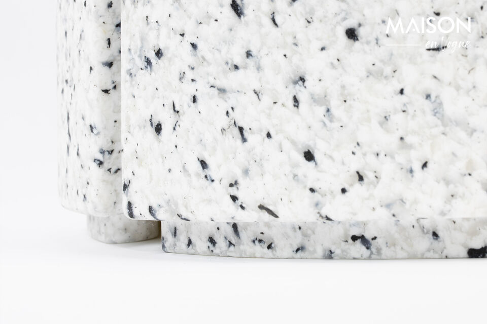 Poltrona Bloom Terrazzo bianca - 14