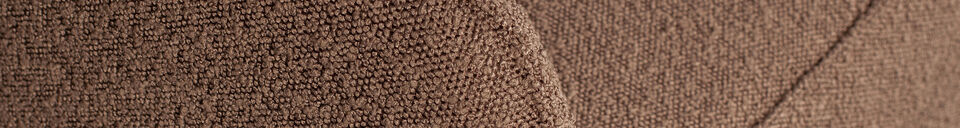 Materiali prima di tutto Poltrona Bouclé Nougat STATEMENT