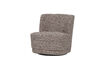 Miniatura Poltrona girevole Beige mélange ATTY 1