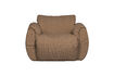 Miniatura Poltrona girevole ciniglia intrecciata marrone BAGGY 2