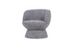 Miniatura Poltrona girevole grigio melange Shuffle 1