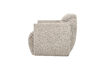 Miniatura Poltrona girevole in tessuto melange naturale BAGGY 3