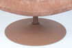 Miniatura Poltrona girevole in tessuto rosa Bubba 12