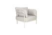 Miniatura Poltrona in fibra olefinica beige Vista 6