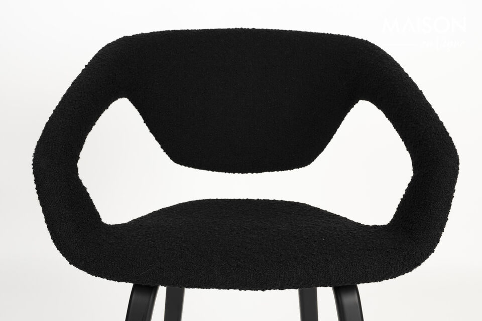 Poltrona in legno nero Flexback - 9