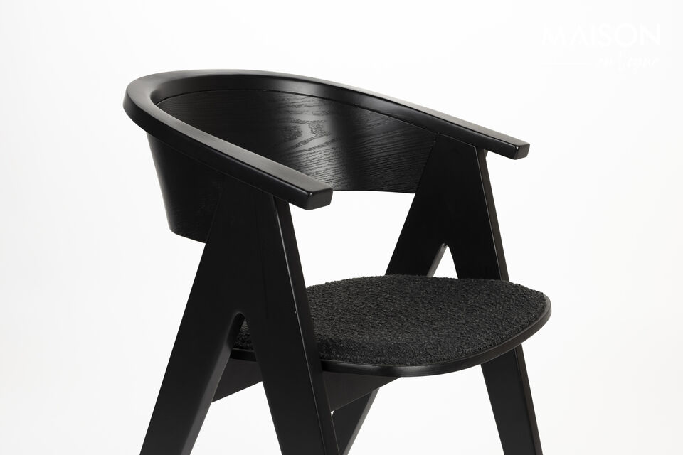 Poltrona in legno nero NDSM Ndsm - 22
